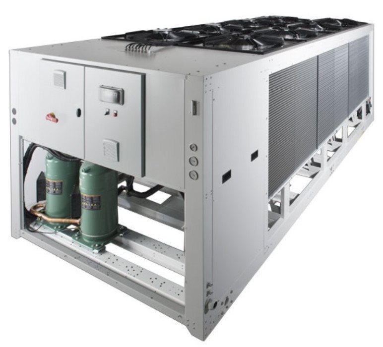 Chiller Friulair - CWB 570, chladiaci výkon 580 kW
